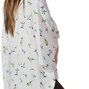 Ditzy Floral Harlow Spring Kimono - OSFM